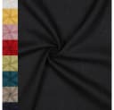 MAGAM-Stoffe Leinenstoff "Julia" Schwarz OEKO-TEX Meterware Bild 2