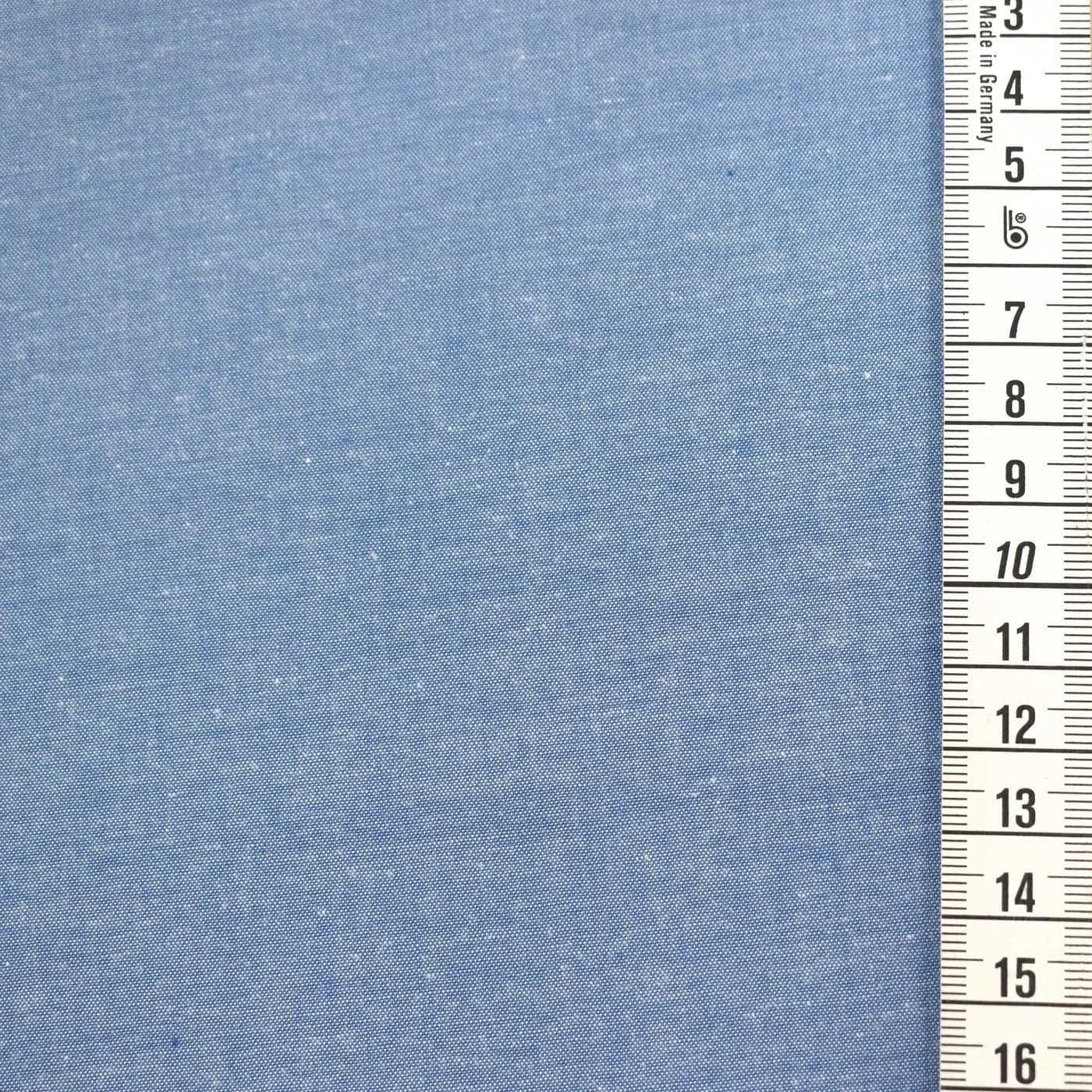 MAGAM-Stoffe Stoff "Mona" uni Baumwollstoff blau OEKO-TEX - Bild 3