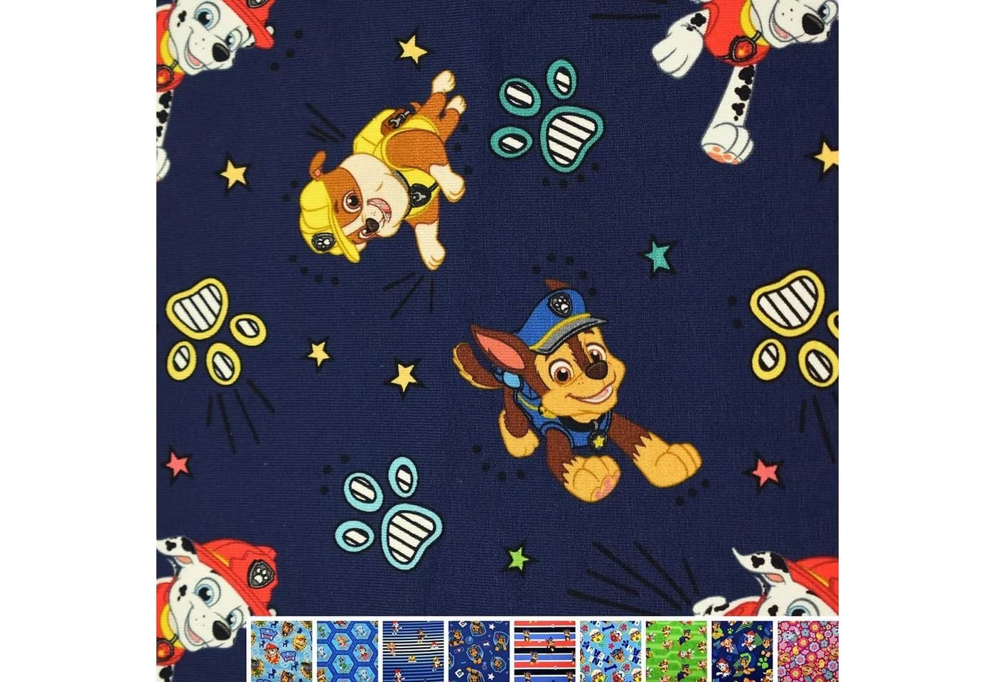 MAGAM-Stoffe Stoff Paw Patrol Kinder Jersey ÖKO-TEX Meterware - Bild 2