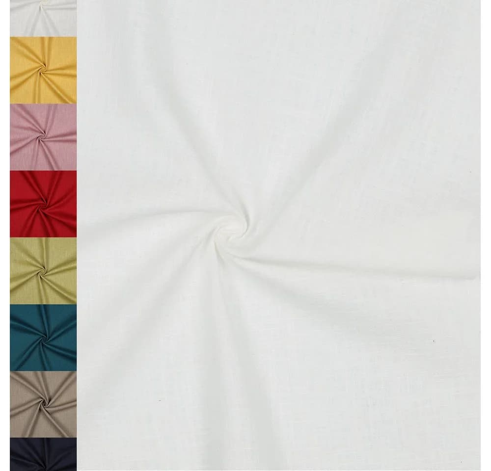 MAGAM-Stoffe Stoff Julia Leinenstoff 100% OEKO-TEX Meterware ab 50cm - Bild 2