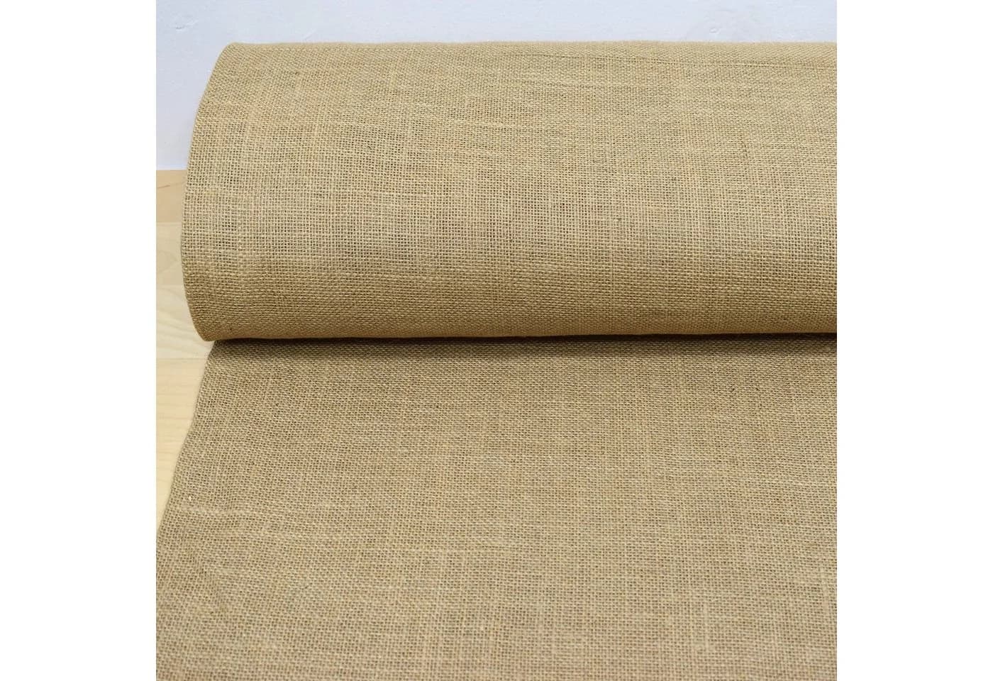 MAGAM-Stoffe Stoff "Luca" 100% Jute Natur Sack-Leinen Dekostoff Meterware