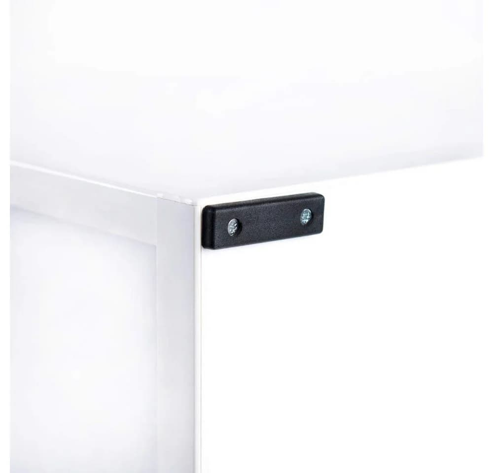 sossai® Möbelfuß Möbelgleiter Schwarz mit Schrauben, 20er Pack - Bild 4
