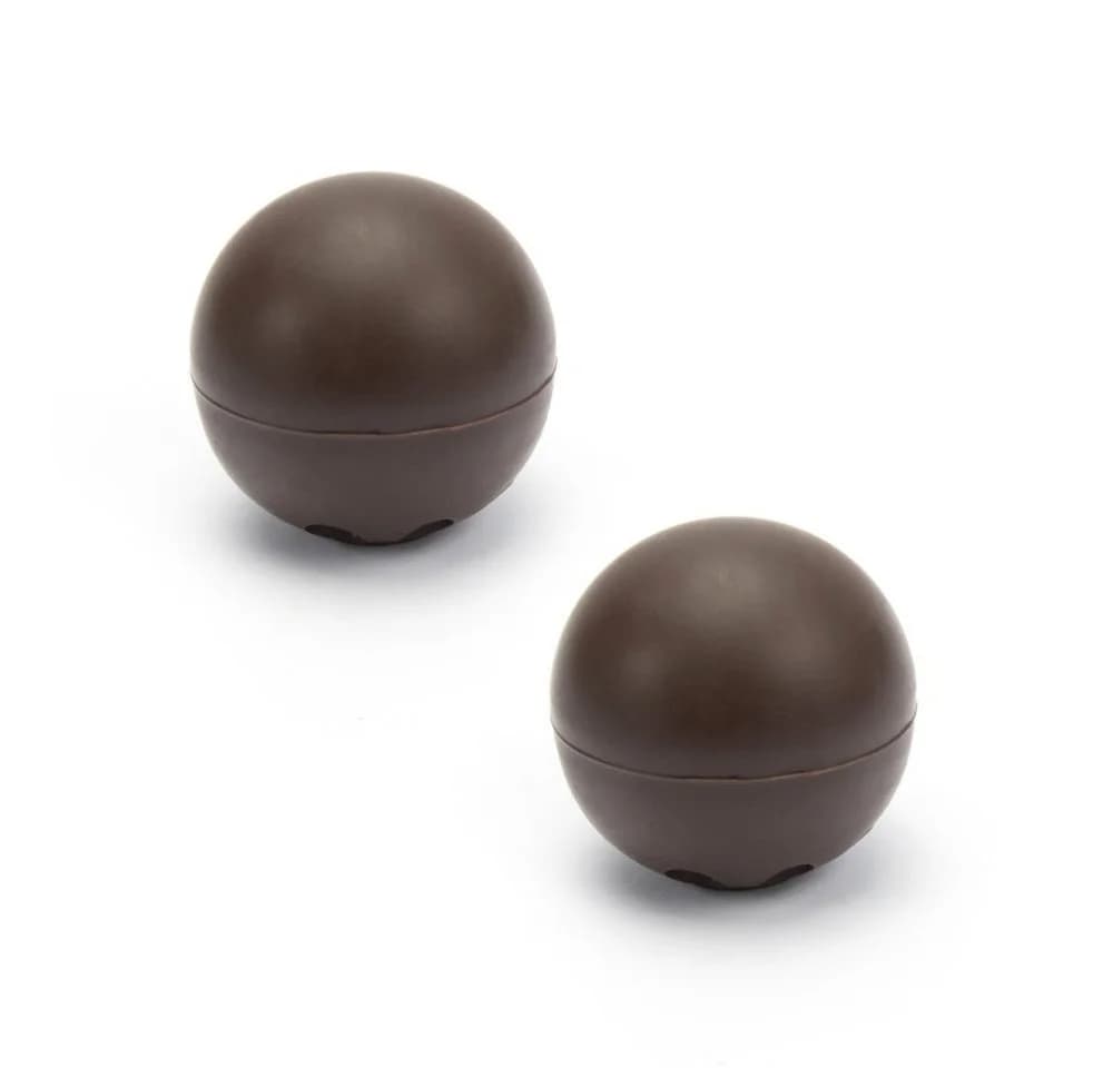 sossai® Türstopper NTS6 Globe Braun Kunststoff - Bild 2