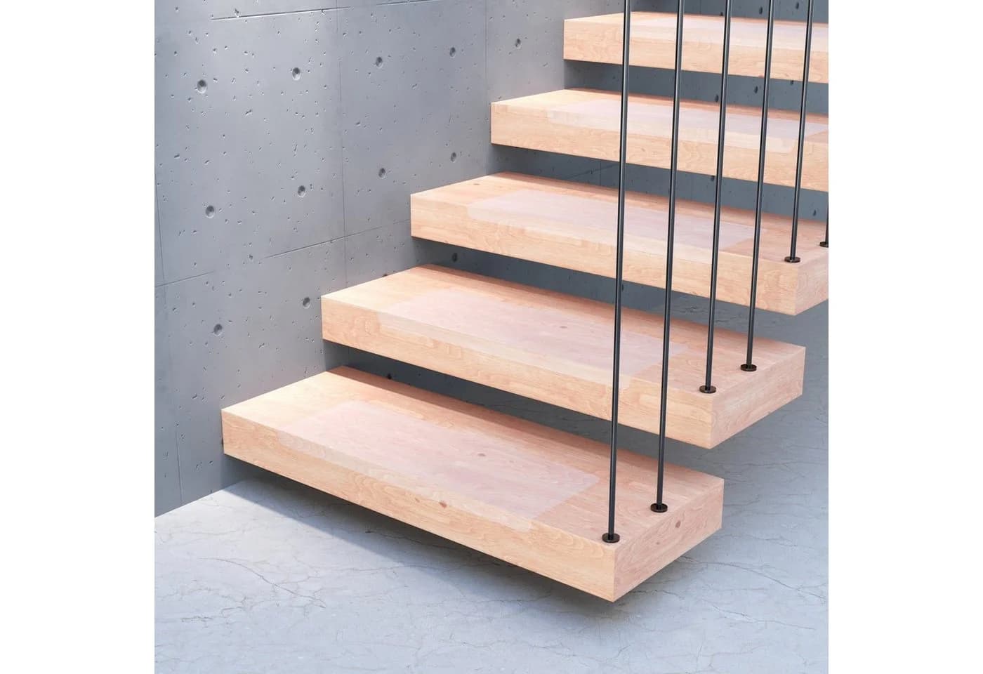 sossai® Stufenmatte Treppenschutz Folie Transparent Selbstklebend 17St
