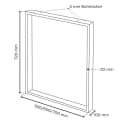 sossai® Tischgestell XXL Stahl Tischkufen 50-70cm x 72cm in Gold Bild 4
