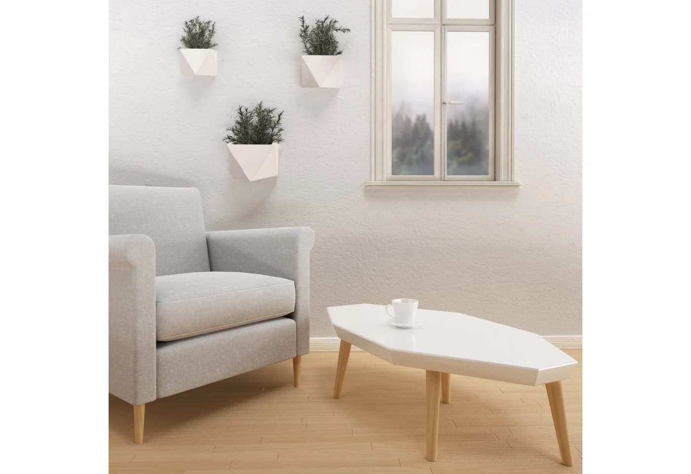 sossai® Möbelfuß Buchenholz Gerade Öl-Finish Natur - Bild 5