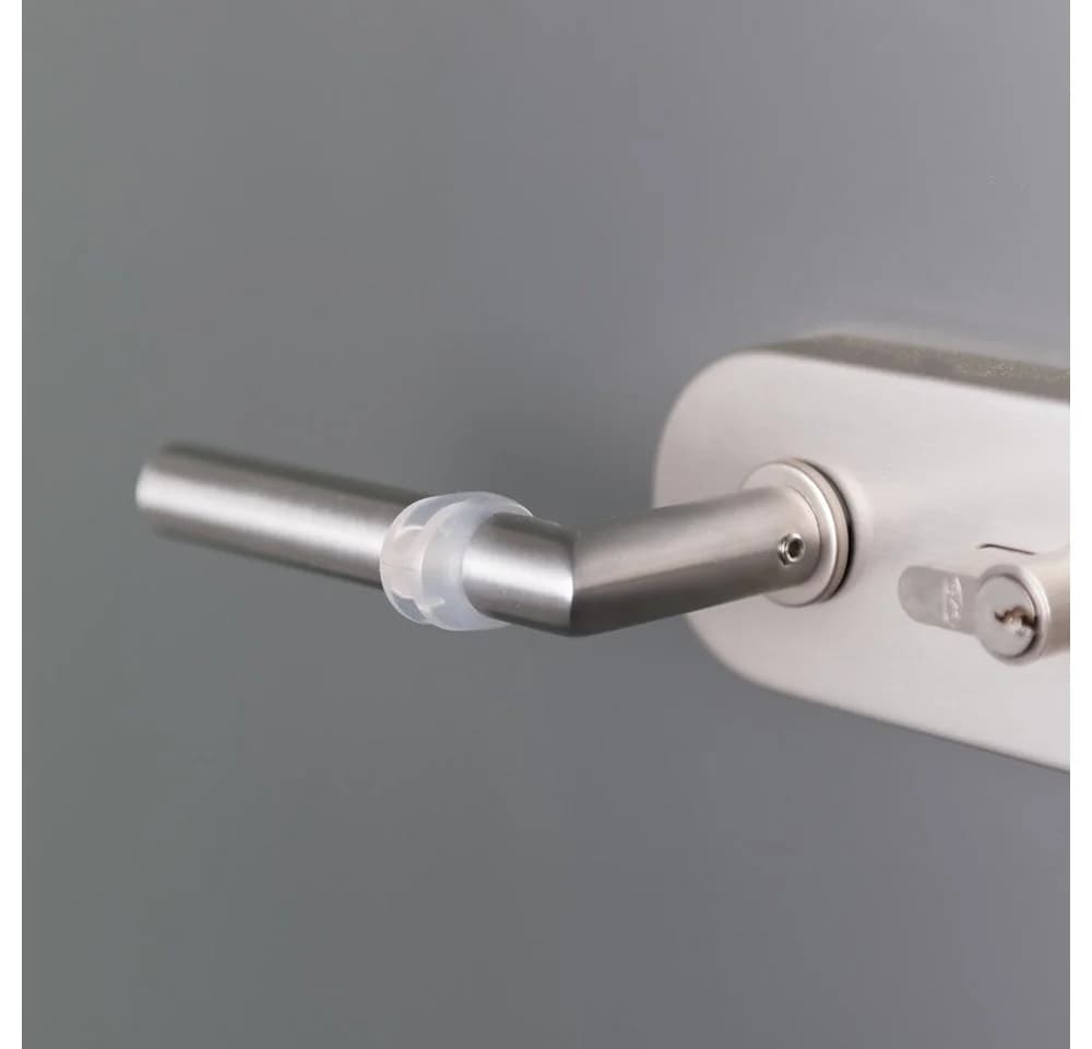 sossai® Türklinkenpuffer Transparent 5er Set Wandtürstopper