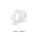 sossai® Türklinkenpuffer Transparent 5er Set Wandtürstopper Bild 3