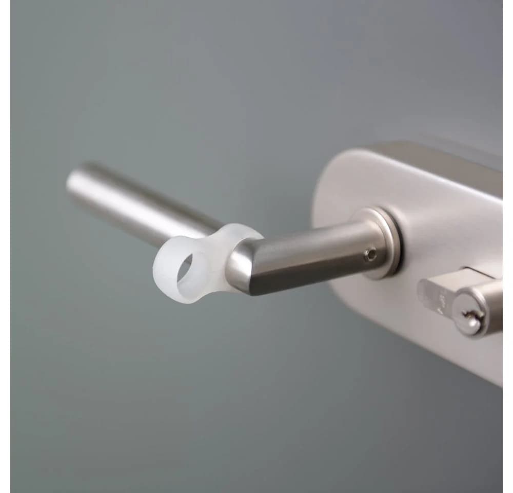sossai® Türklinkenpuffer Transparent 5er Set Wandtürstopper