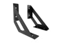 sossai® Wandregalhalter 2er Set Design Regalträger Truss in Schwarzmatt Bild 2