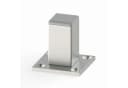 sossai® Möbelfuß Aluminium 4er Set Silber Modern Bild 5