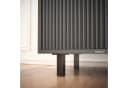 sossai® Möbelfuß Aluminium Schwarz Vierkantprofil 30x30mm (4er Set) Bild 1