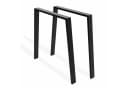 sossai® Tischgestell Stahl Trapez Tischkufen Schwarz (2-St) Bild 2