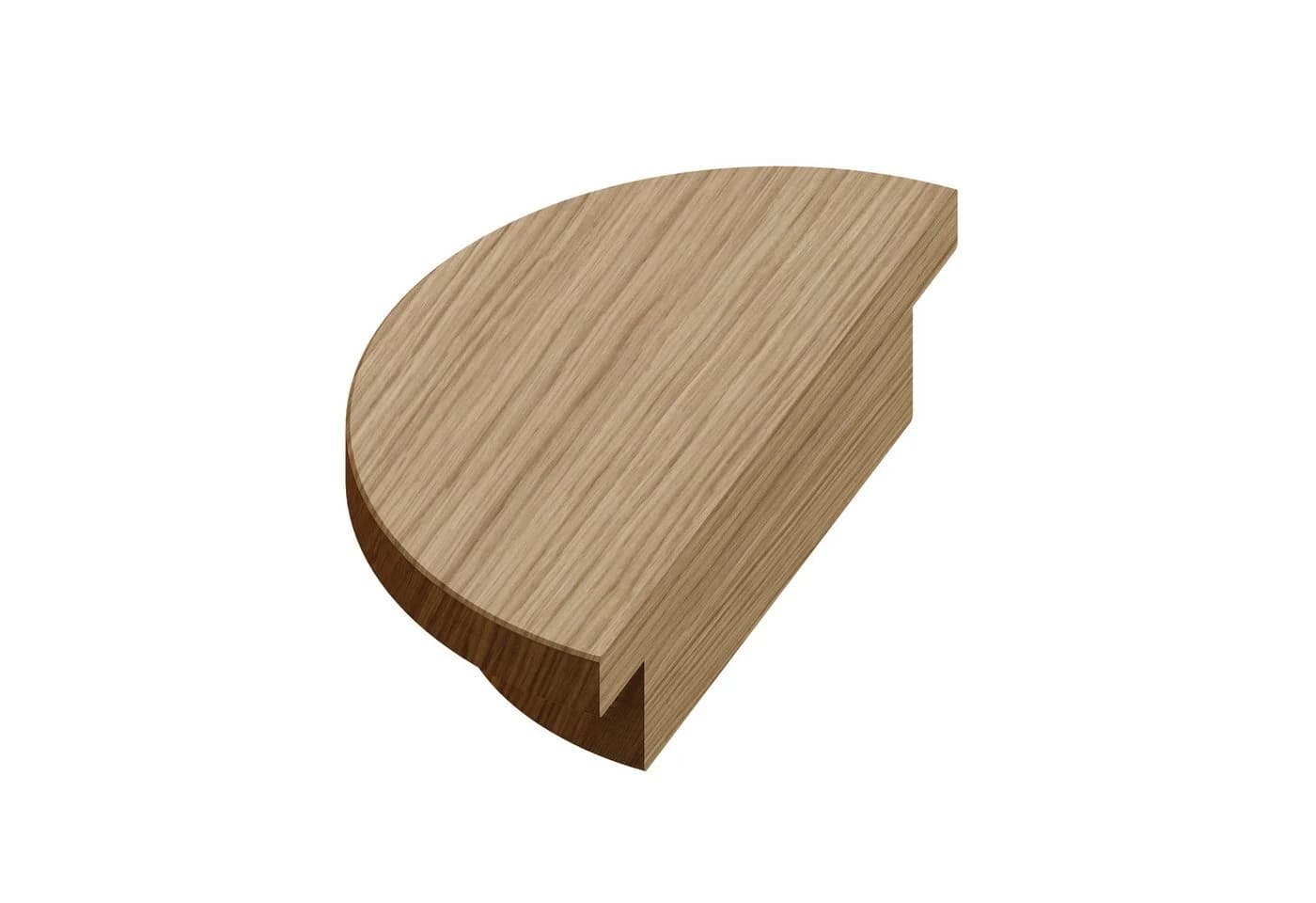 sossai® Möbelgriff Eichenholz Echtholzgriff GAH02 (10er Set) Lochabstand 20mm