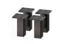 sossai® Möbelfuß MFV2 Schwarz 4er Set Aluminium Bild 2