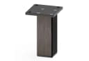 sossai® Möbelfuß MFV2 Schwarz 4er Set Aluminium Bild 3