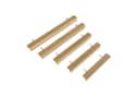 sossai® Möbelgriff Eichenholzgriff GAH01 10er Pack Lochabstand 128mm Bild 4