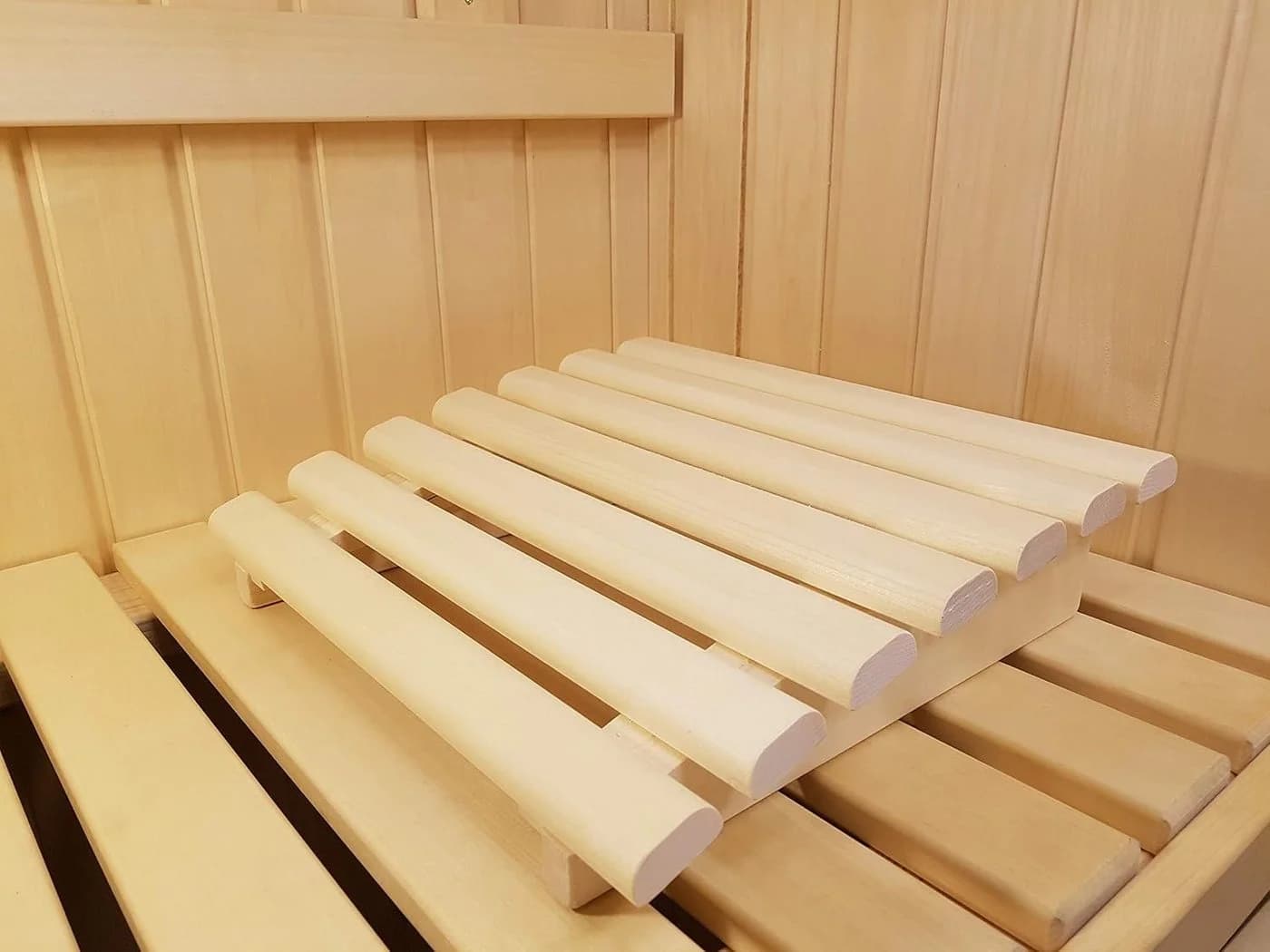 Agande Saunakopfstütze Espenholz Ergonomisch Made in Europe - Bild 2