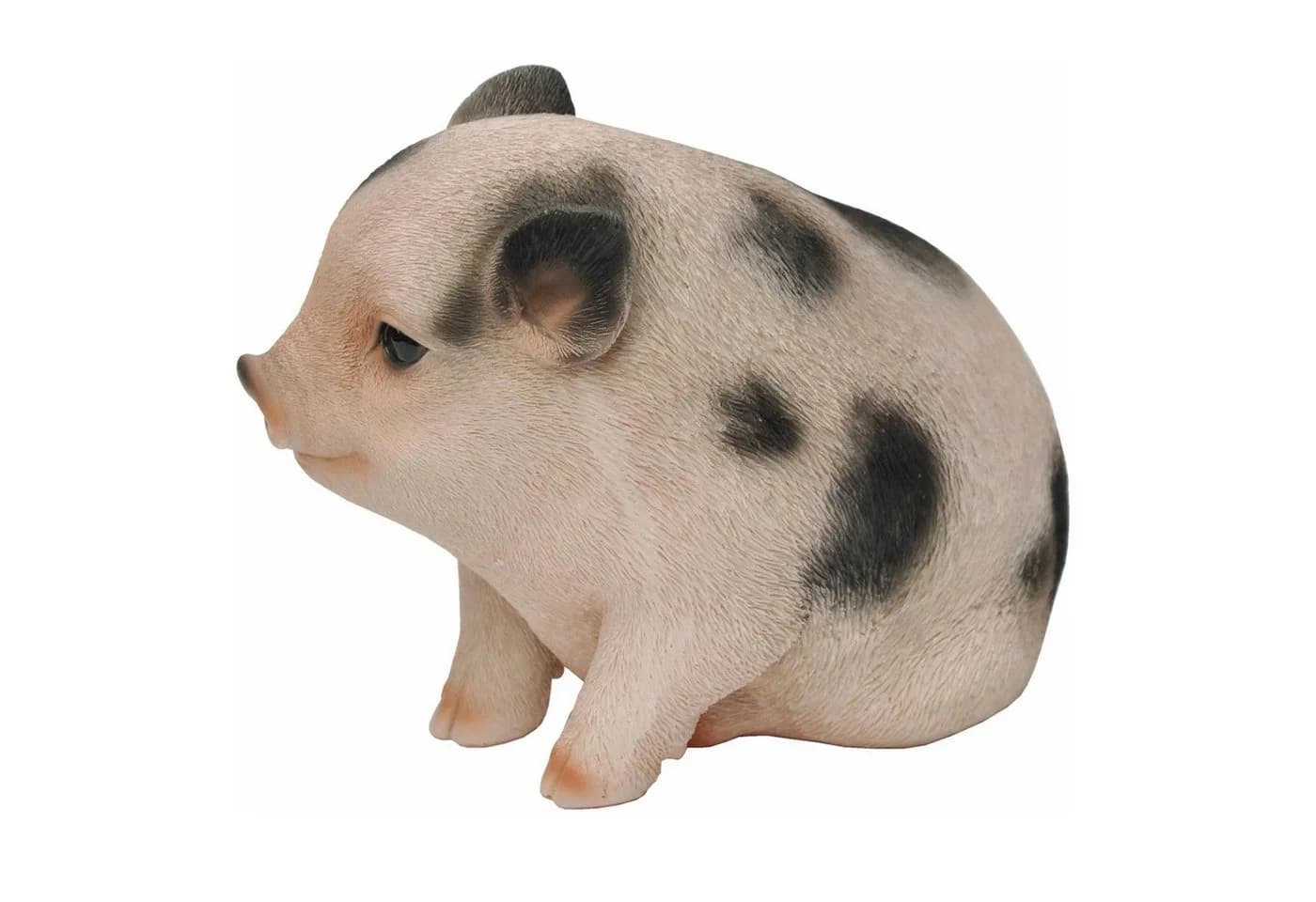 dazikemo Gartenfigur Schwein Dekofigur Kunststein - Bild 5