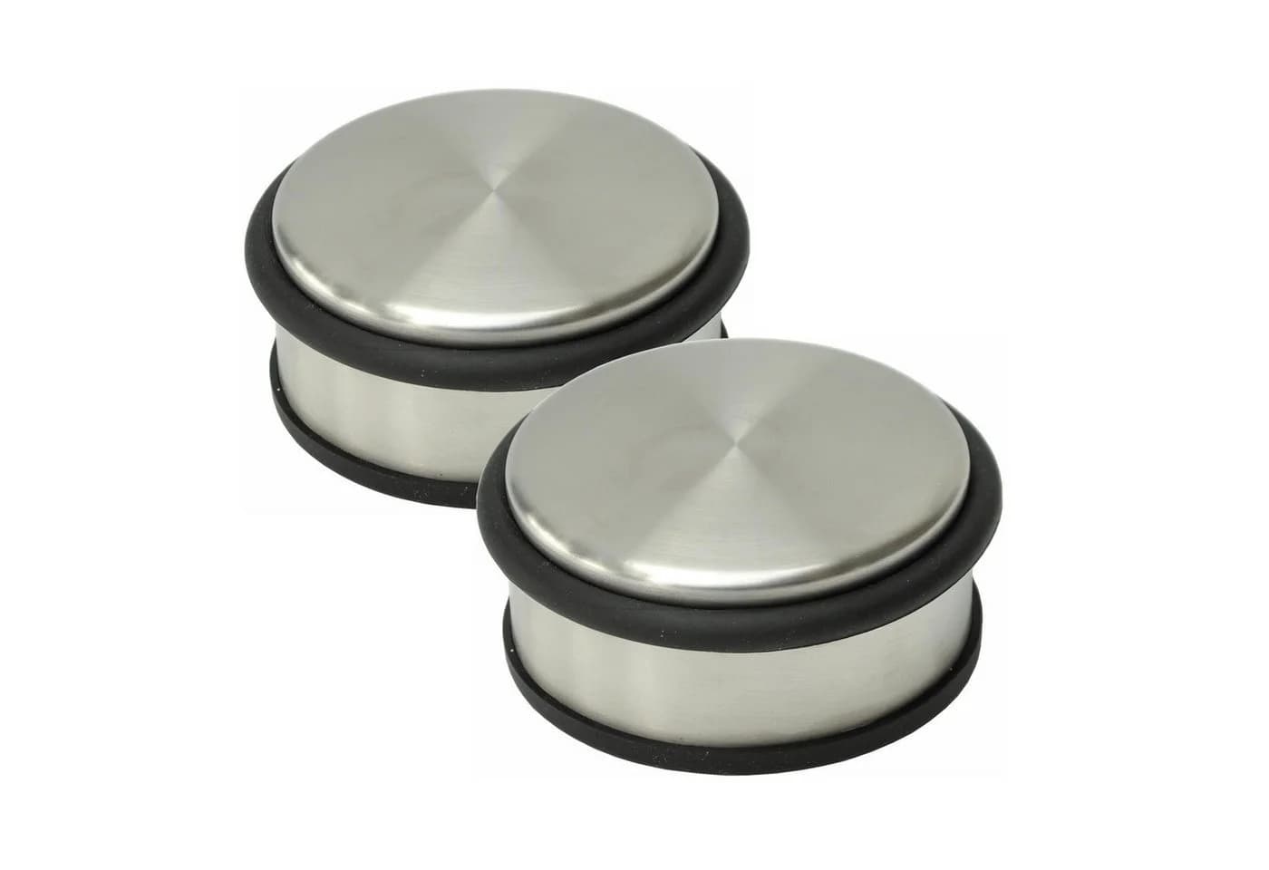 dazikemo Bodentürstopper Edelstahl 10 cm Ø Silber