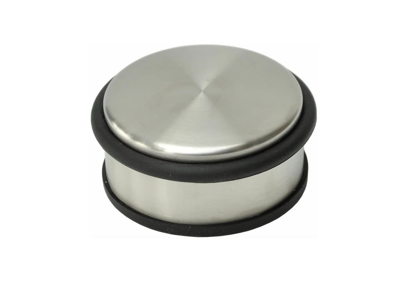 dazikemo Bodentürstopper Edelstahl 10 cm Ø Silber - Bild 2