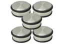dazikemo Bodentürstopper Edelstahl 10 cm Ø Silber Bild 4