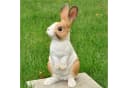 dazikemo Gartenfigur Kaninchen 38 cm Kunststein Bild 1