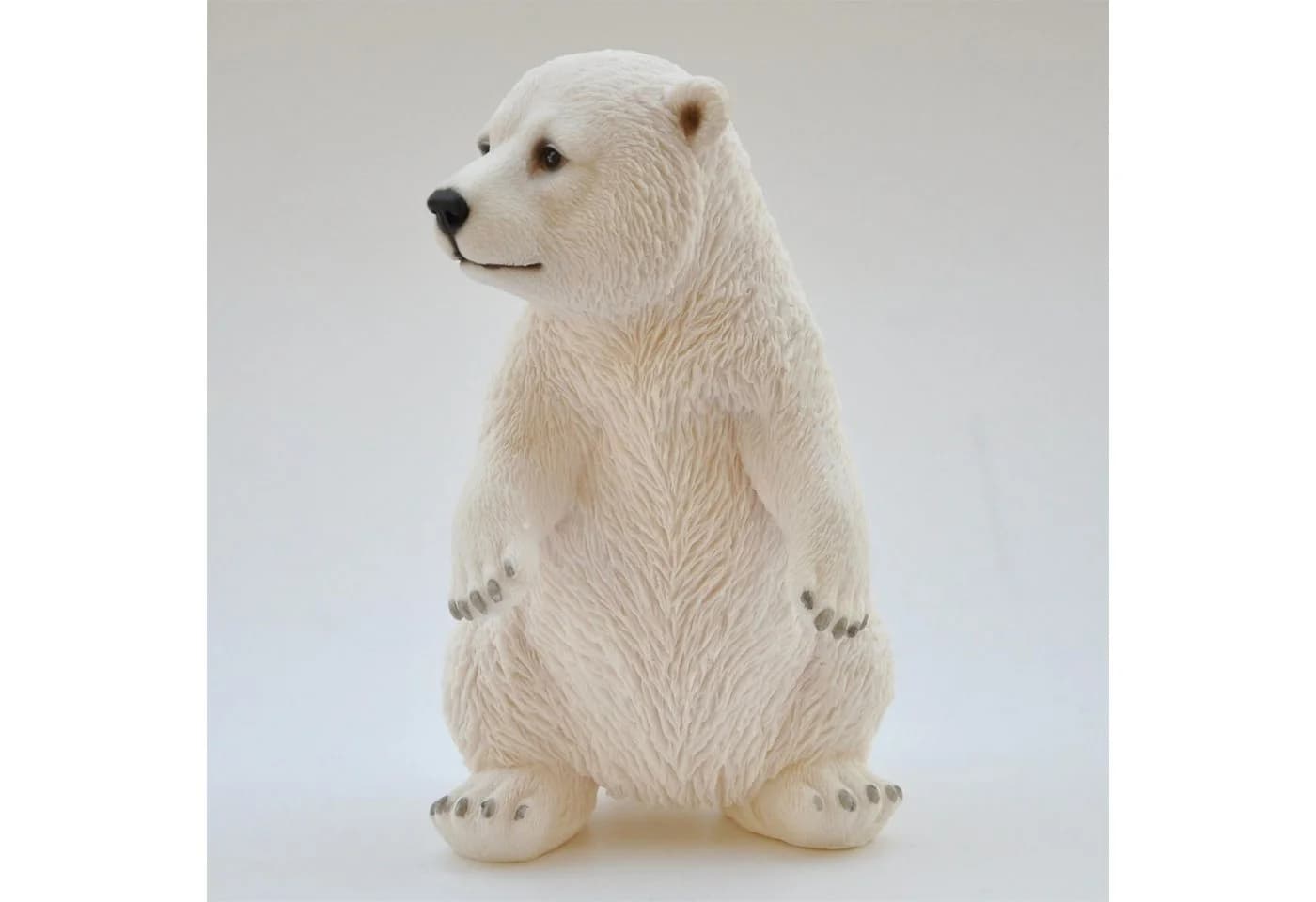 dazikemo Gartenfigur Eisbär Kunststein Dekofigur - Bild 4