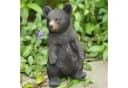 dazikemo Gartenfigur Schwarzbär Kunststein Deko Bild 2