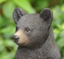 dazikemo Gartenfigur Schwarzbär Kunststein Deko Bild 3