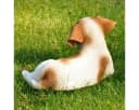 dazikemo Gartenfigur Jack Russel liegend Kunststein Bild 5