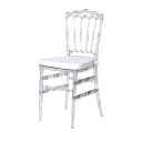 dazikemo Esszimmerstuhl 2x Acryl Polycarbonat Transparent Bild 1