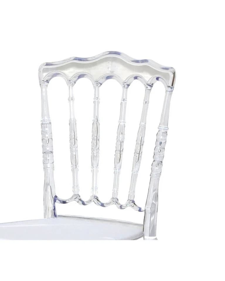 dazikemo Esszimmerstuhl 2x Acryl Polycarbonat Transparent - Bild 4