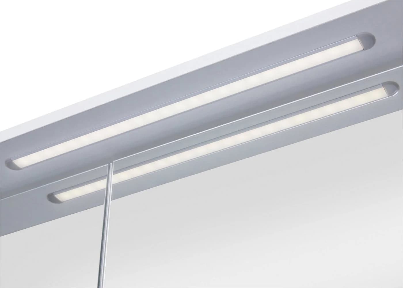 WELLTIME Spiegelschrank Flex Weiß mit LED und Steckdose - Bild 4