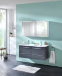 WELLTIME Spiegelschrank Flex Weiß mit LED & Steckdose Bild 1