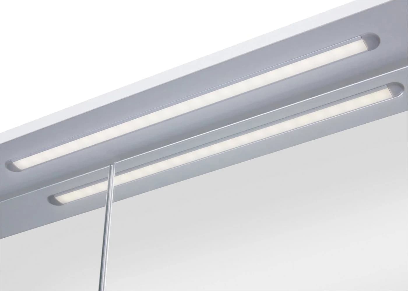 WELLTIME Spiegelschrank Flex Weiß mit LED & Steckdose - Bild 4