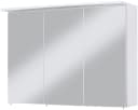 WELLTIME Flex Spiegelschrank Weiß mit LED und Steckdose Bild 2