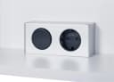 WELLTIME Flex Spiegelschrank Weiß mit LED und Steckdose Bild 4
