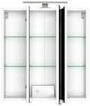 WELLTIME Spiegelschrank Matera Weiß mit LED und Steckdose Bild 1