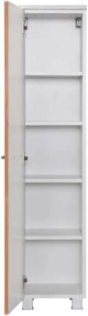 Welltime Midischrank Trento Wotaneiche Weiß 1 Tür Bild 3