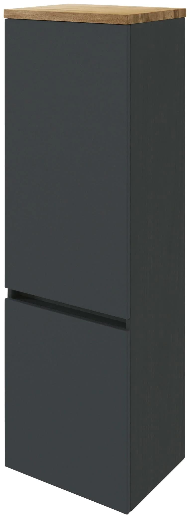 Welltime Midischrank Livorno Grau Modern