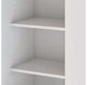 WELLTIME Seitenschrank Livorno Weiß Modern Bild 3
