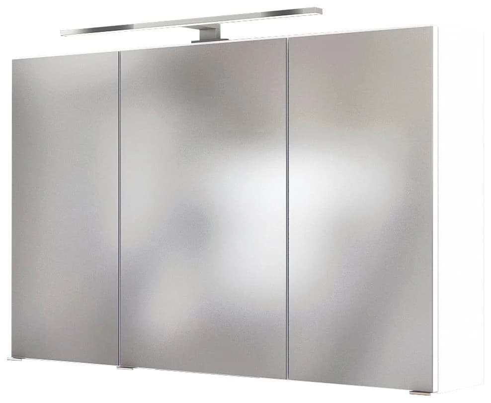 WELLTIME Spiegelschrank Livorno Weiß mit LED-Beleuchtung - Bild 2