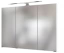WELLTIME Spiegelschrank Livorno Weiß mit LED-Beleuchtung Bild 5