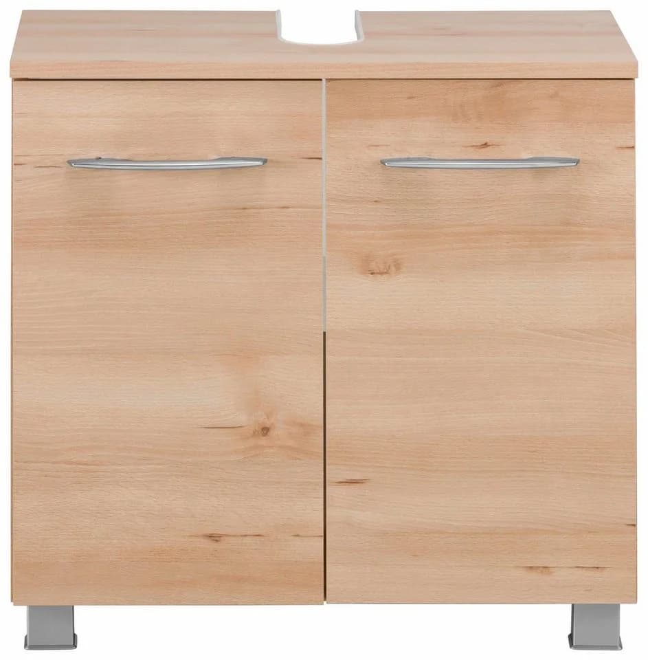 WELLTIME Portofino Waschbeckenunterschrank 60cm Braun Holzwerkstoff - Bild 3