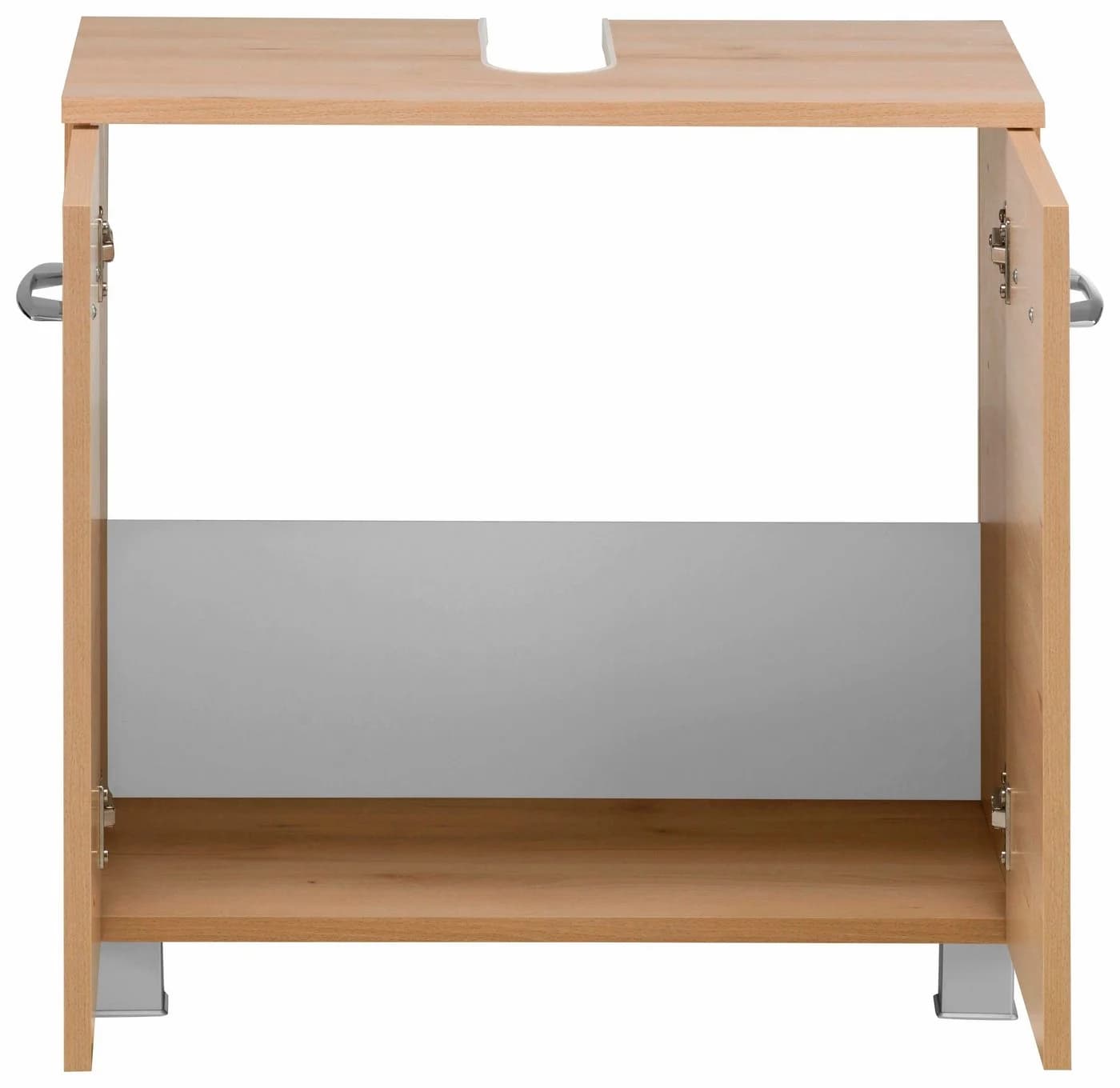 WELLTIME Portofino Waschbeckenunterschrank 60cm Braun Holzwerkstoff - Bild 4