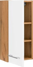 Hängeschrank WELLTIME Soria Weiß Eichefarben Modern Bild 3