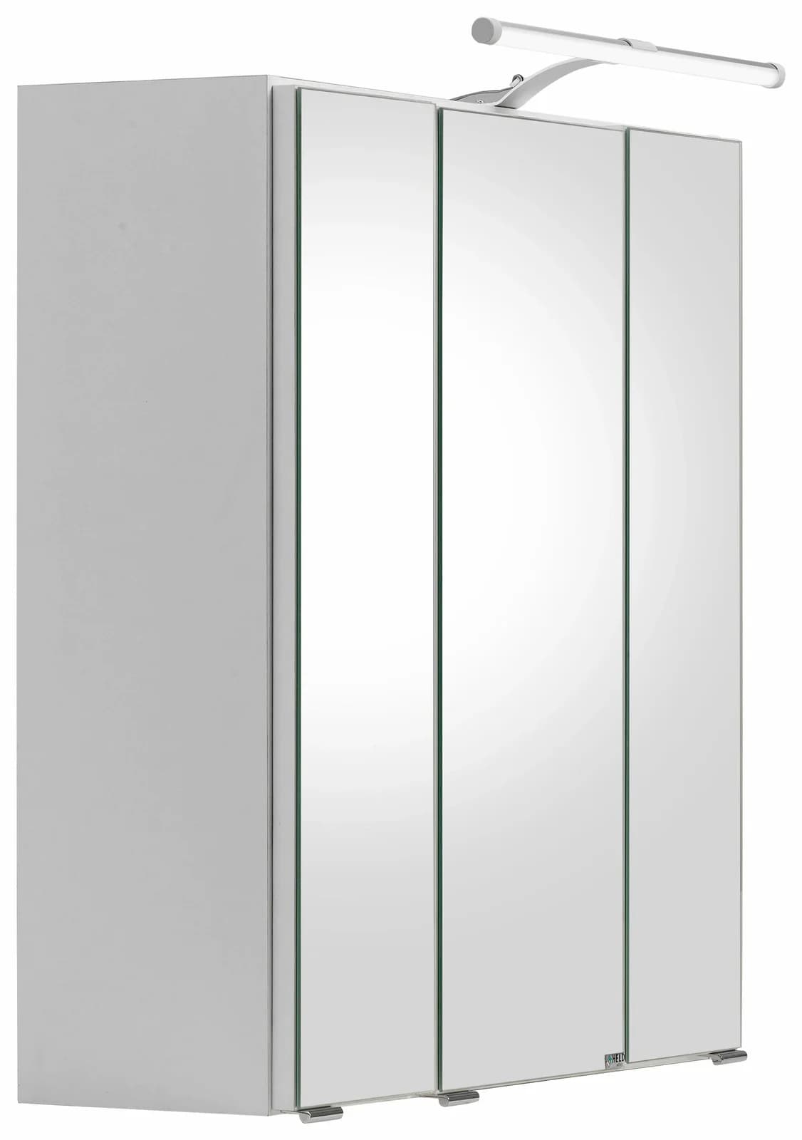WELLTIME Spiegelschrank Portofino Weiß mit LED-Beleuchtung
