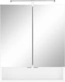 WELLTIME Spiegelschrank Ribera Weiß mit LED-Beleuchtung Bild 3