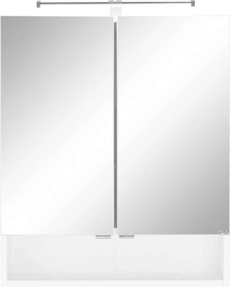 WELLTIME Spiegelschrank Ribera Weiß mit LED-Beleuchtung - Bild 3